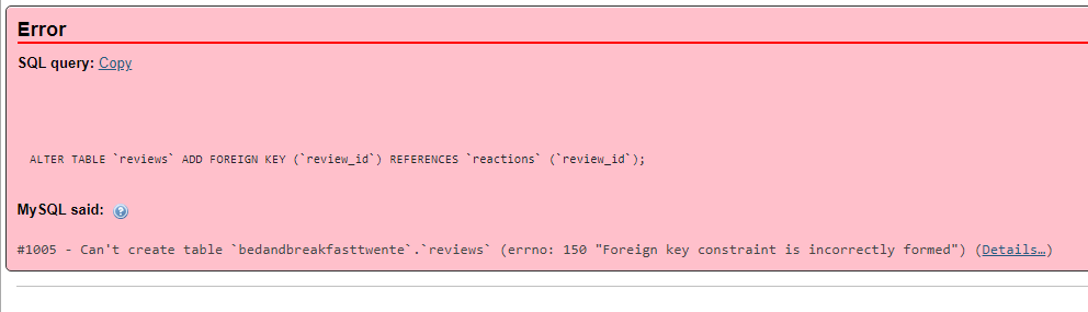 Mysql Import Error - Report Bugs - Dbdiagram Community