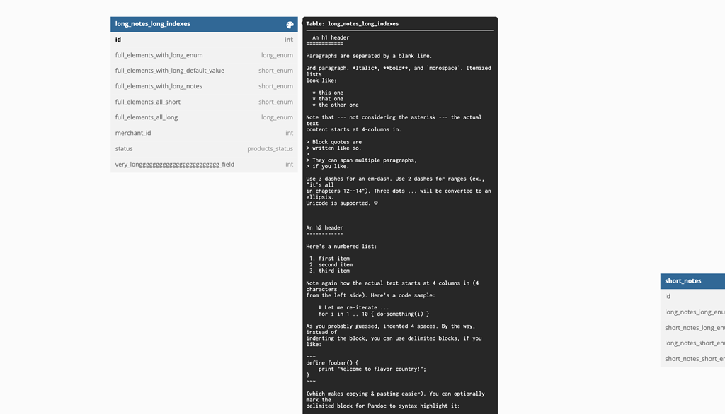 New Feature: Customizing Table/Field Notes with Markdown - News from ...